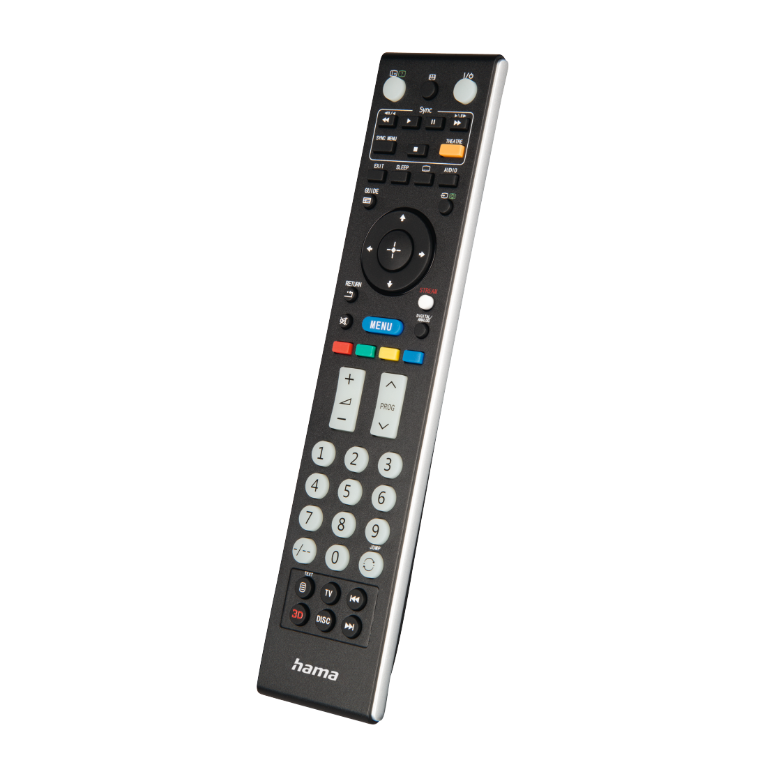 Hama 00221062 távirányító Vezeték nélküli infravörös TV Nyomógombok (221062)