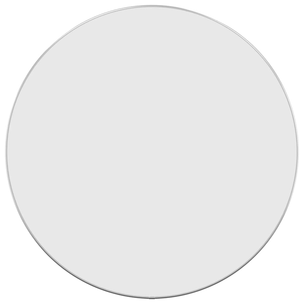 ezüstszínű falitükör Ø 60 cm Kerek (348177)