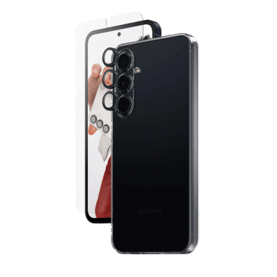 PanzerGlass SAFE. by 3-in-1 Samsung New A55 5G Прозрачен защитен екран 1 броя