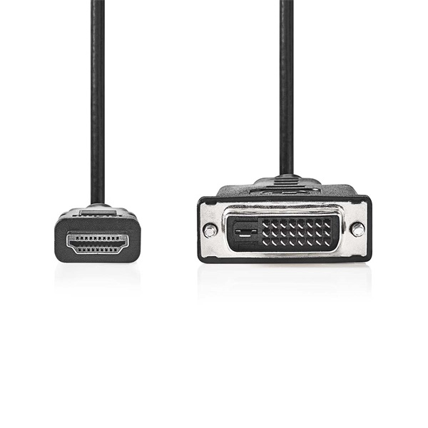 Nedis CCGL34800BK30 HDMI - DVI-D Kábel 3m - Fekete