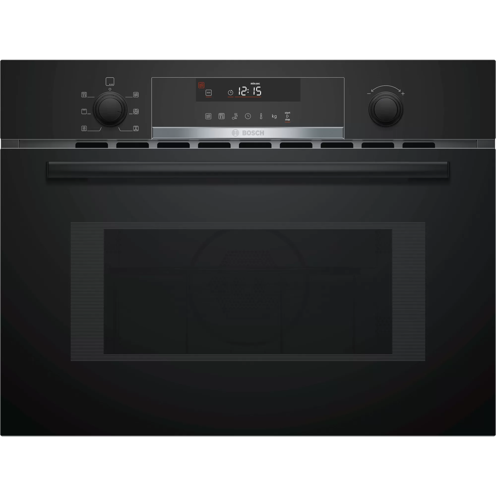 Bosch Serie 6 CMA585MB0 mikróhullámú sütő Beépített Kombinált mikrohullámú sütő 44 L 900 W Fekete (CMA585MB0)