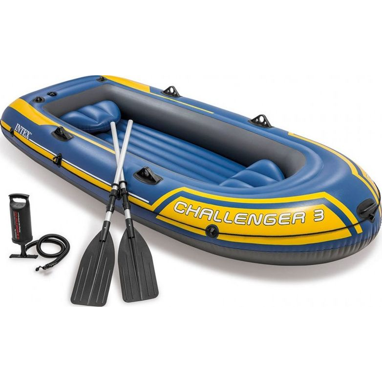Intex Challanger háromszemélyes gumicsónak szett (68370) (3767-uniw)