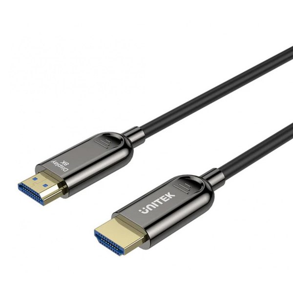 Cable Óptico Hdmi 2.1 Unitek Aoc 8k-60hz, 4k-120hz - 5m