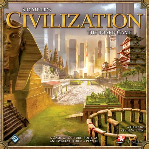 Sid Meier's Civilization: A Társasjáték stratégiai játék (DEL20649)