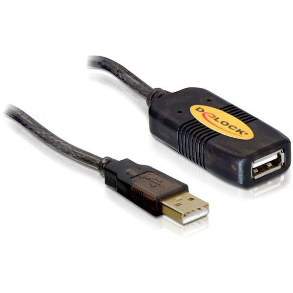 Delock DL82308 aktív USB 2.0 hosszabbító 5 m (DL82308)