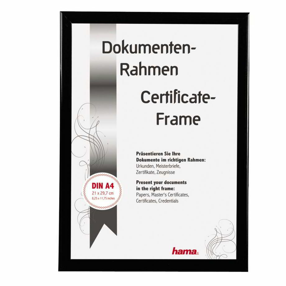 Hama 66692 Madrid 22.5x31 Képkeret - Fekete (66692)