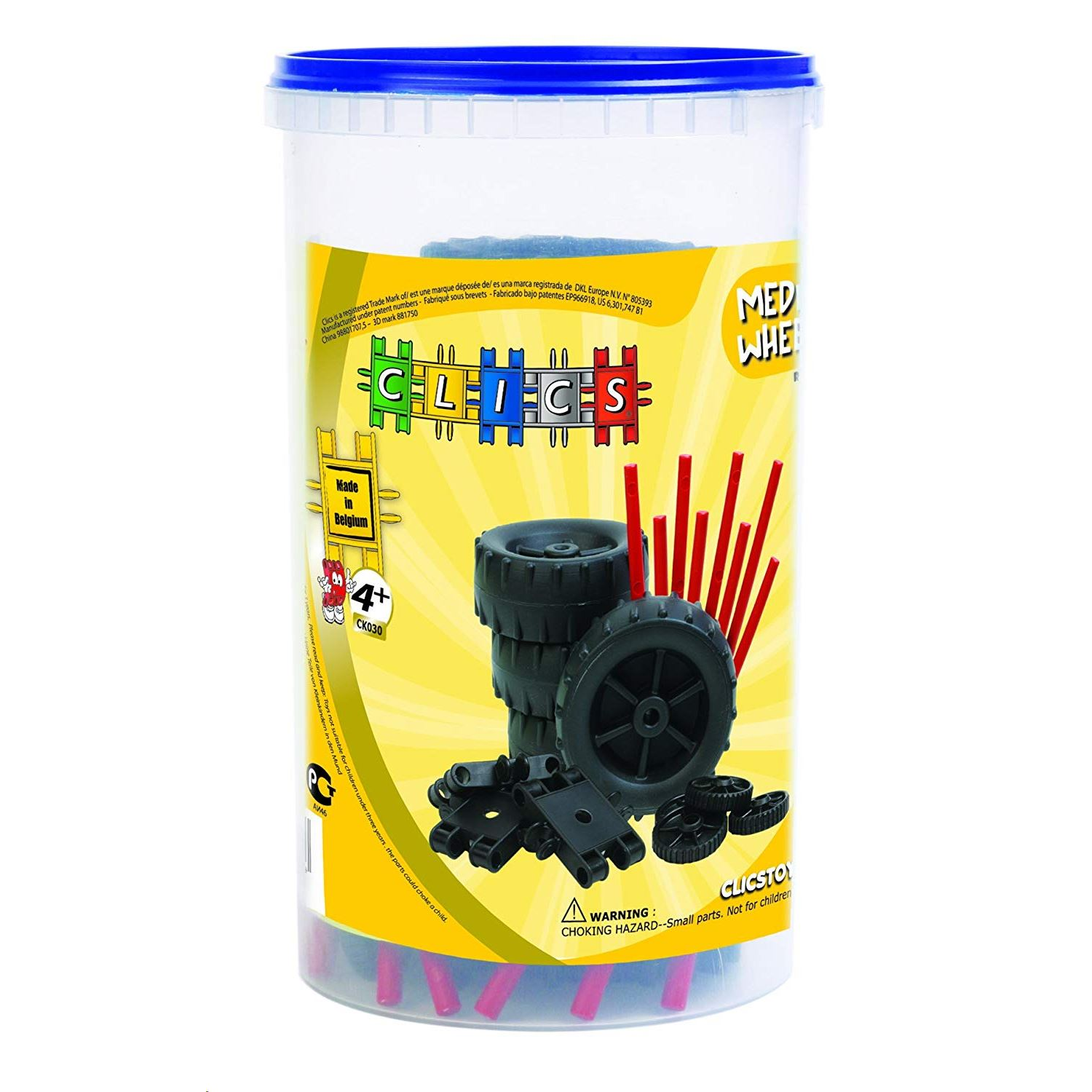 Clics készségfejlesztő építőjáték szett (CK030) (CK030)