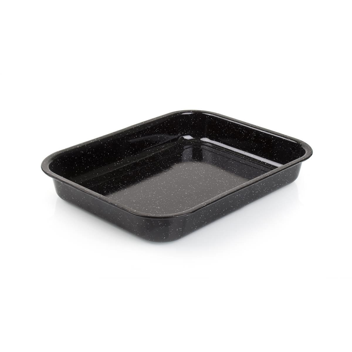 BANQUET CULINARIA zománcozott sütőedény, Black 34×26×5 cm (8591022609767)