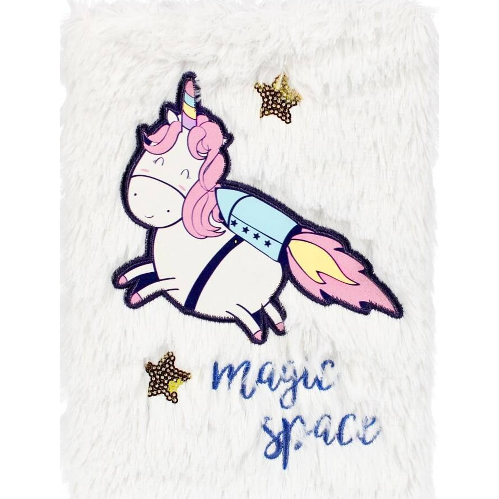 Unikornis Plüss Napló - A5, Space (STK NOT127)