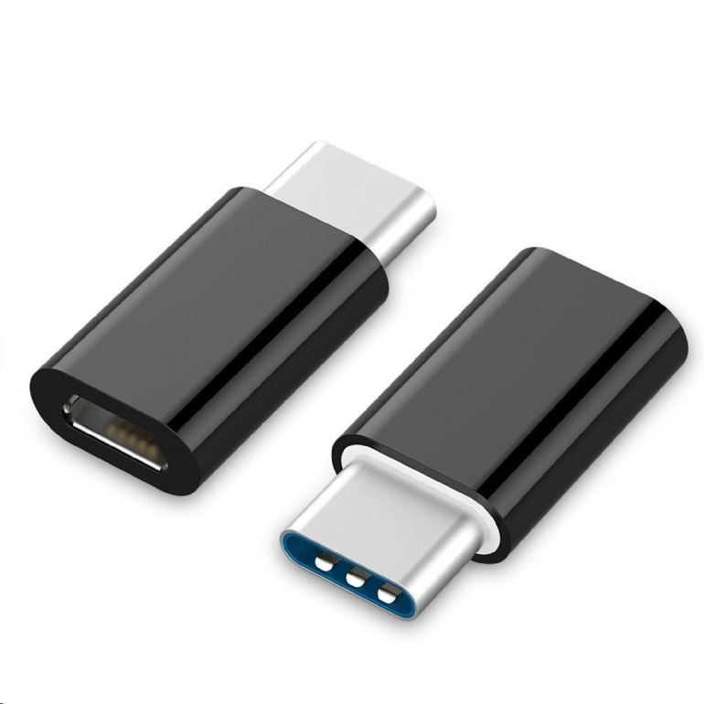 Gembird Cablexpert USB 2.0 -> Type-C adapter (CM/MicroUSB-F) (A-USB2-CMmF-01) (A-USB2-CMmF-01)