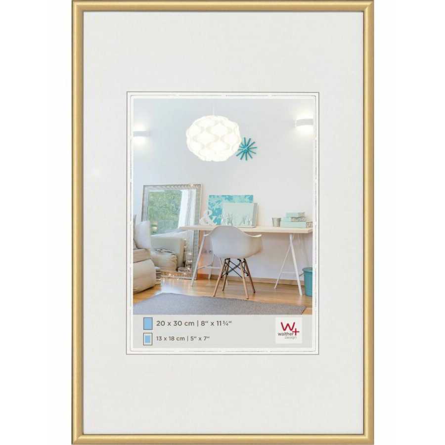 Walther KV130G New Lifestyle 21x29,7 Képkeret - Arany (KV130G)