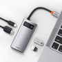 Adaptér Baseus HUB 4v1 USB-C 3.0 PD 100W HDMI 4K přepínač Notebook Steam