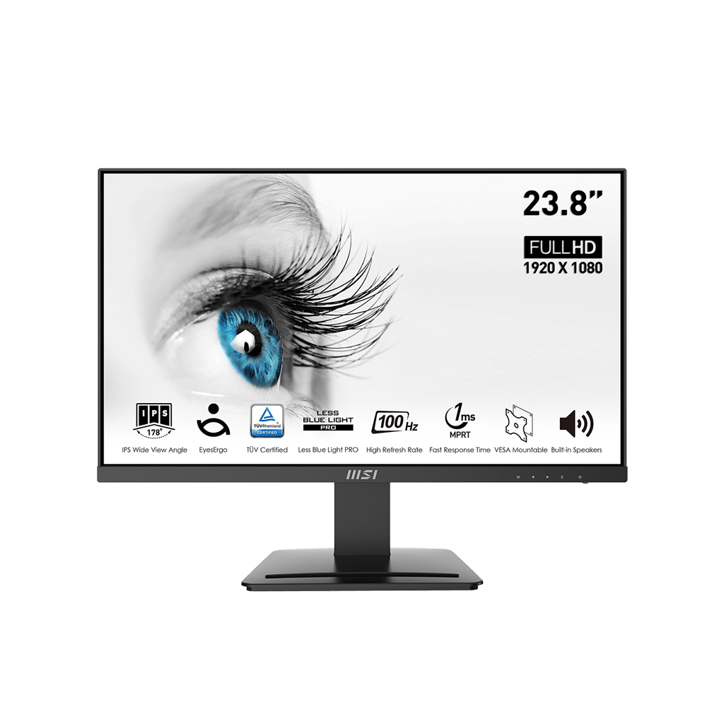 MSI Pro MP243X 23.8" Full HD IPS Monitor 100Hz (PRO MP243X)