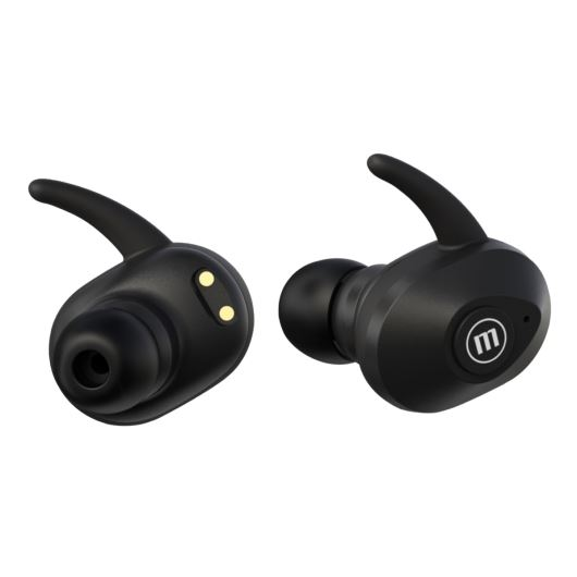 Слушалки Maxell Mini Duo TWS с Bluetooth 5.0, черни