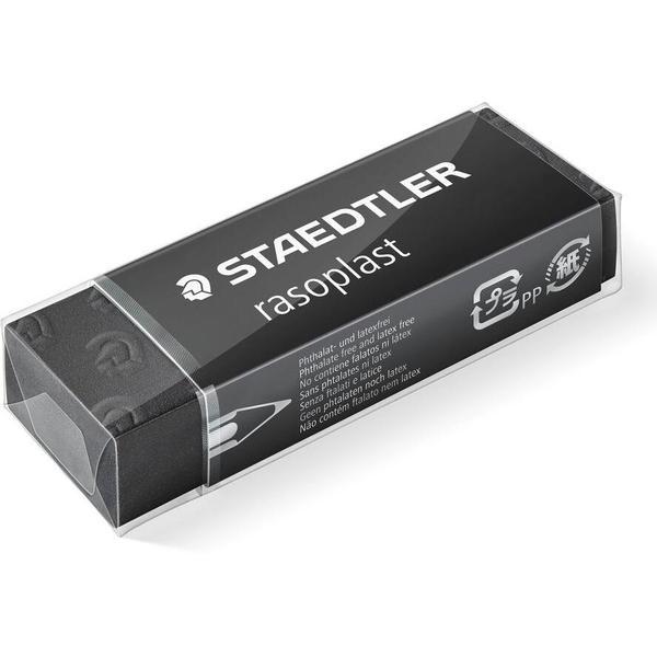 STAEDTLER Radierer rasoplast 65x23x13mm schwarz