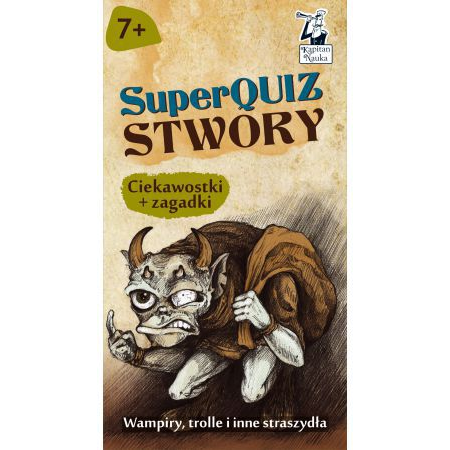 Edgard Kapitány Tudomány SuperQuiz Élőlények Társasjáték (249938)