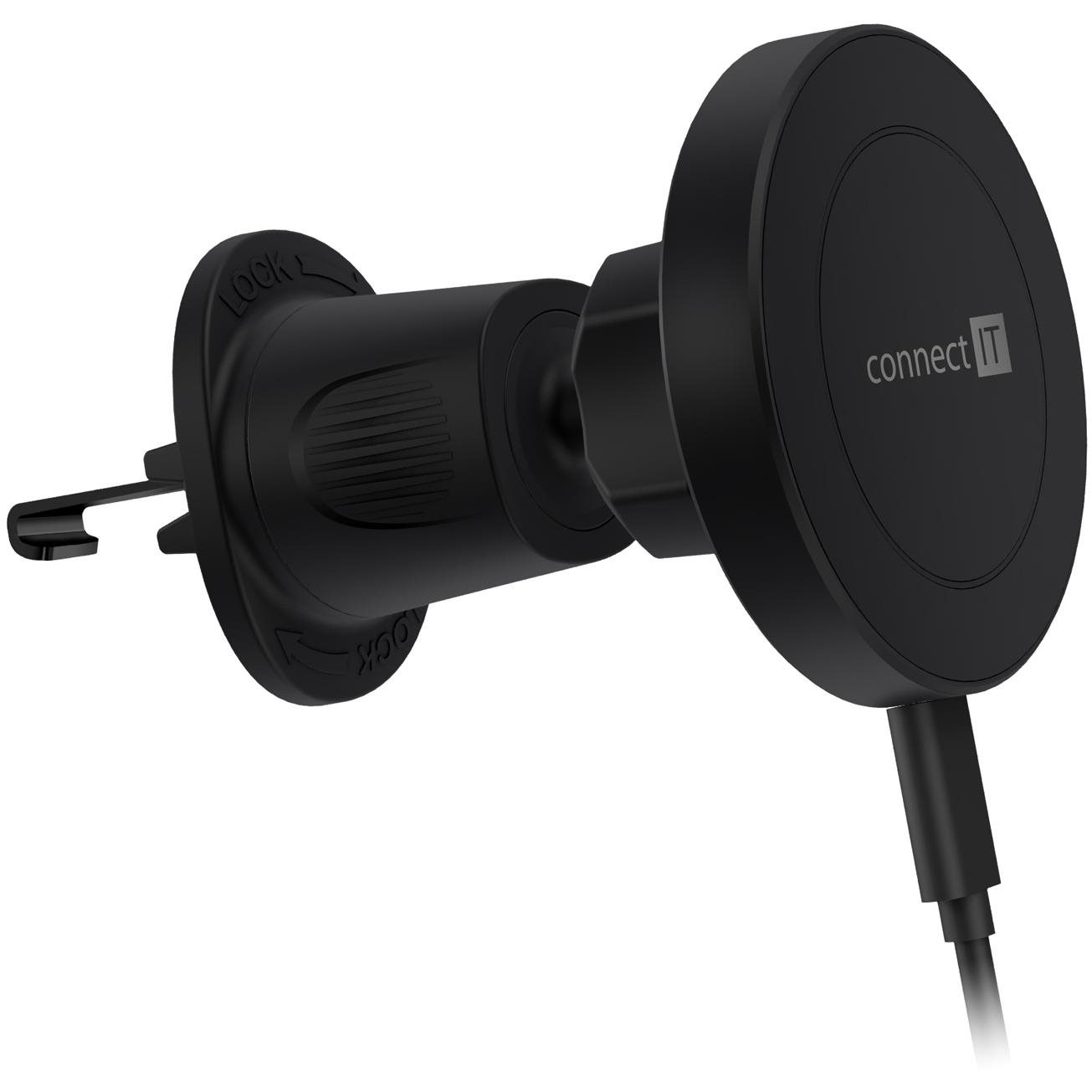 CONNECT IT InCarz Magsafe töltő, black (CCC-6100-BK)