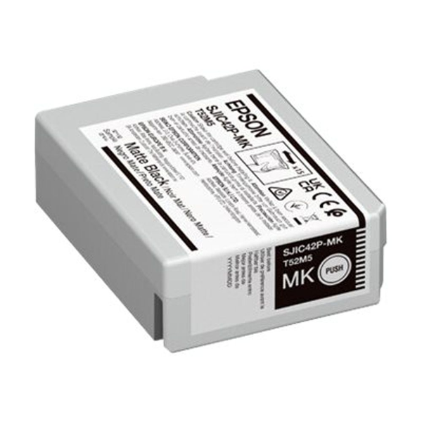 Epson SJIC42P-MK cartuccia d'inchiostro 1 pz Originale Nero opaco