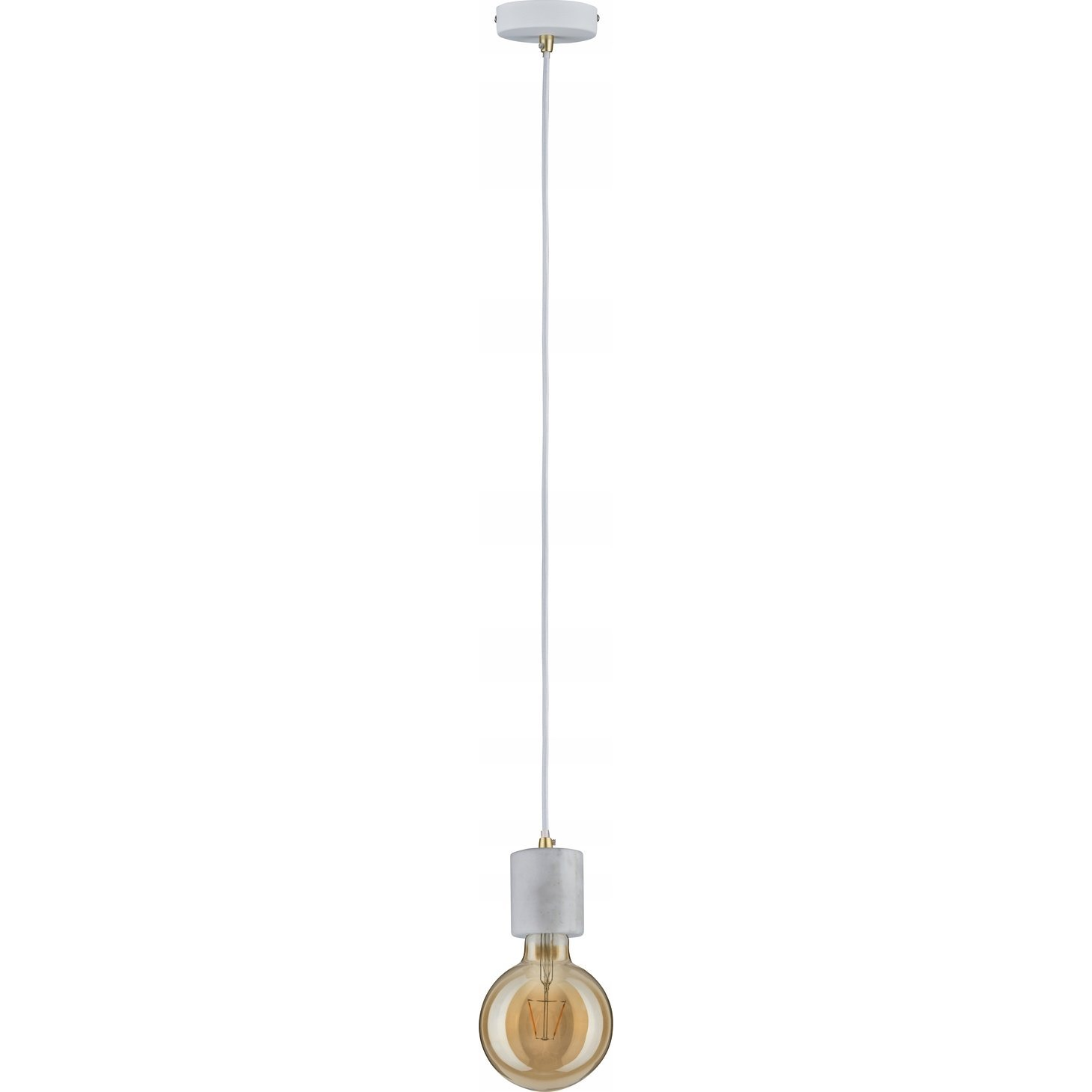 Paulmann 79750 Neordic Nordin 1 ágú függeszték, bura nélküli, márvány, szürke, E27 foglalat, IP20 (PL79750)