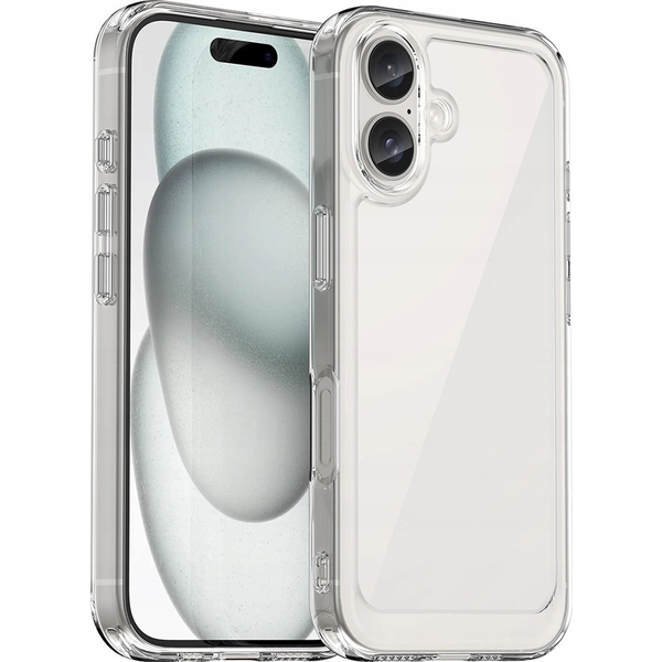 Outer Space Tok iPhone 16 Plus - Átlátszó