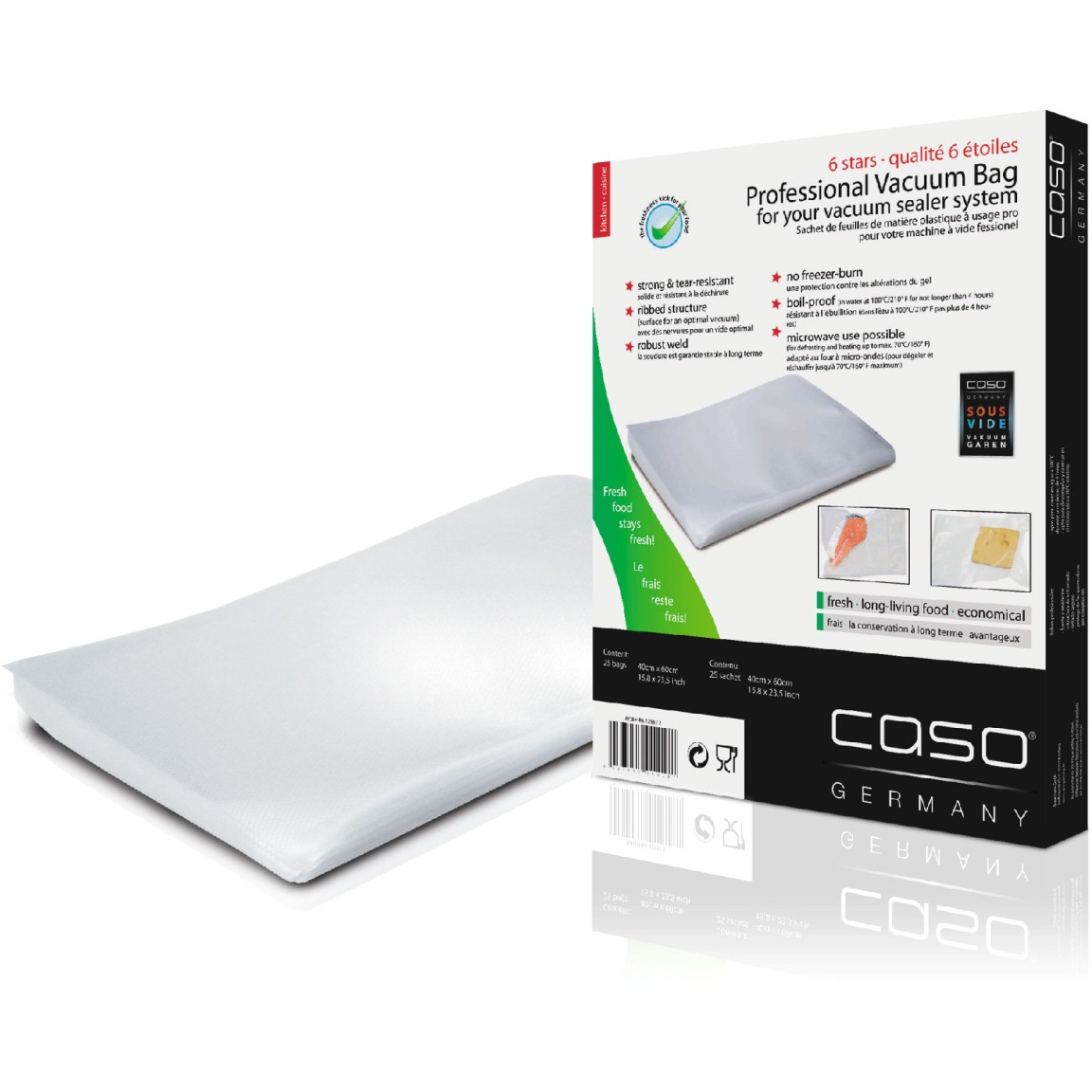 VÁKUUM TASAK 1218 40X60 25DB (BAGS 40X60 01218)