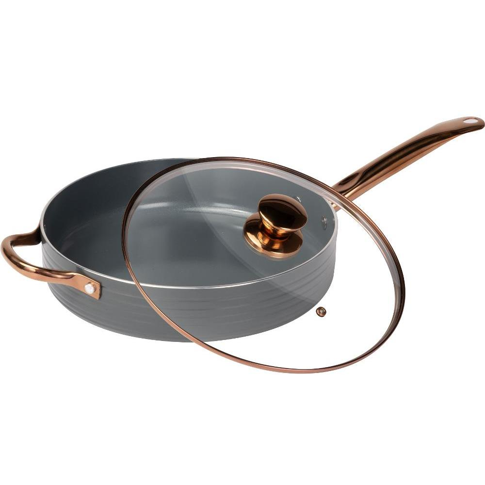 Lamart LT1271 ORRO serpenyő, 28 cm, fedővel (8590669364510)