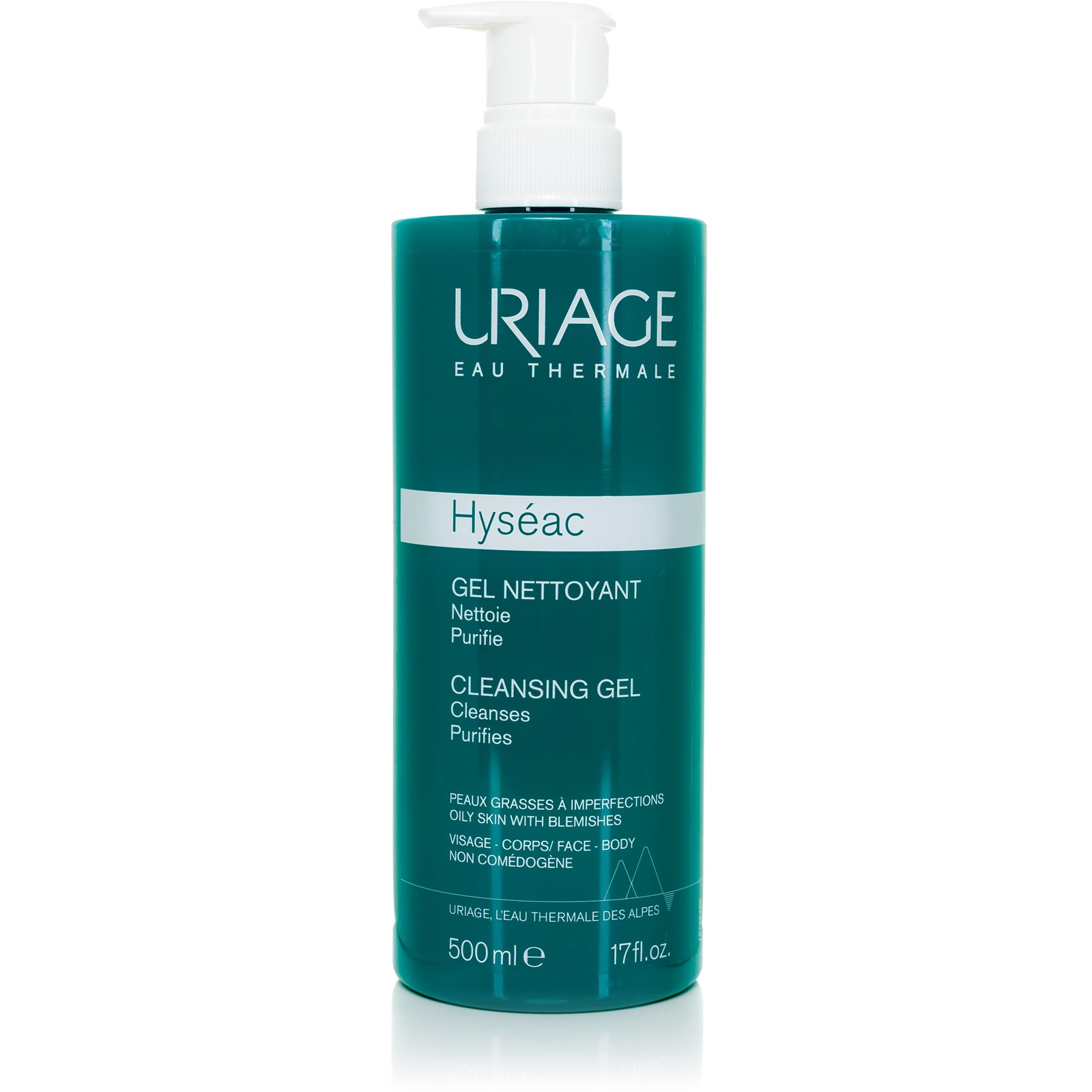 URIAGE Hyséac Cleansing Gel Nettoyante 500 ml (3661434006098)