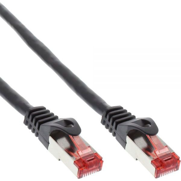 InLine RJ-45 Cat6 M-M 5m cavo di rete Nero SF/UTP (S-FTP)