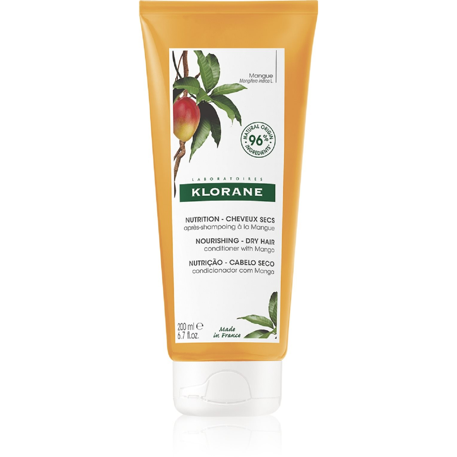 KLORANE Mango Butter Nourishing Conditioner 200 ml (3282770140972)