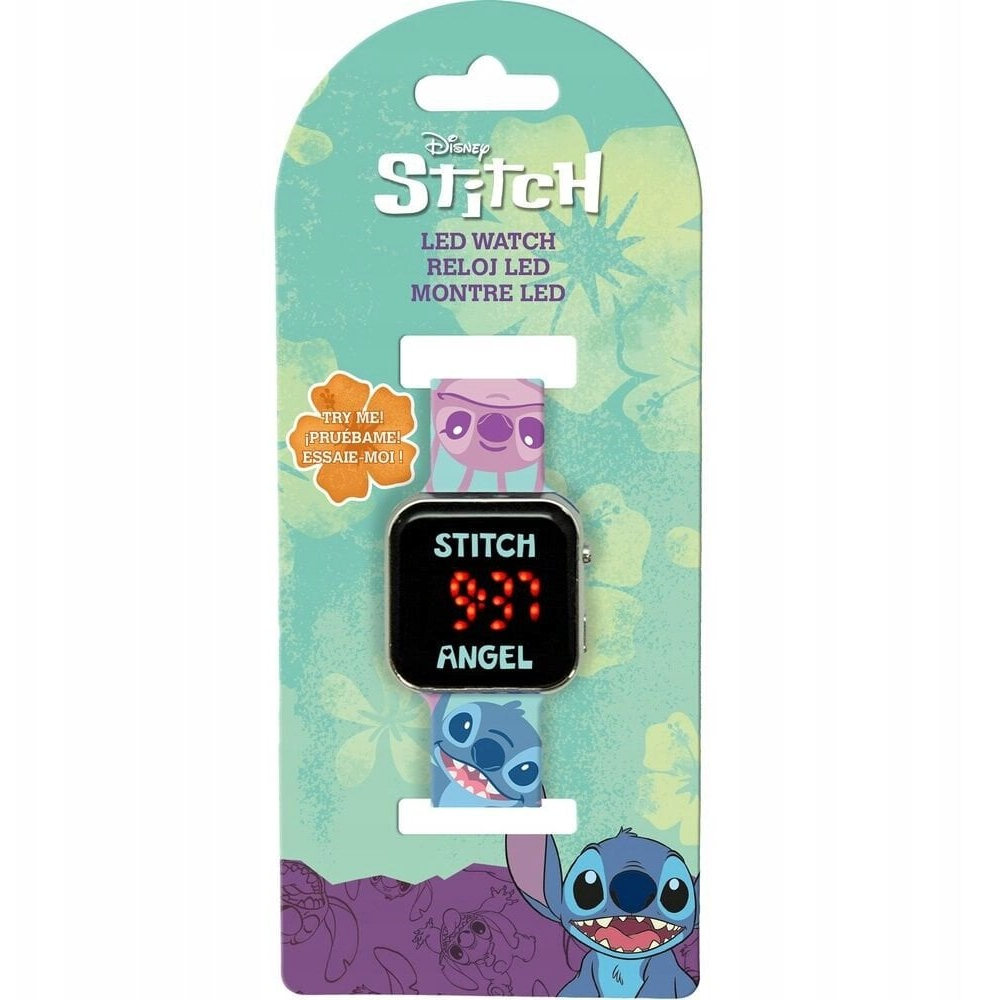 Kids Licensing Lilo & Angel mintás Gyerek digitális óra (LAS4197)