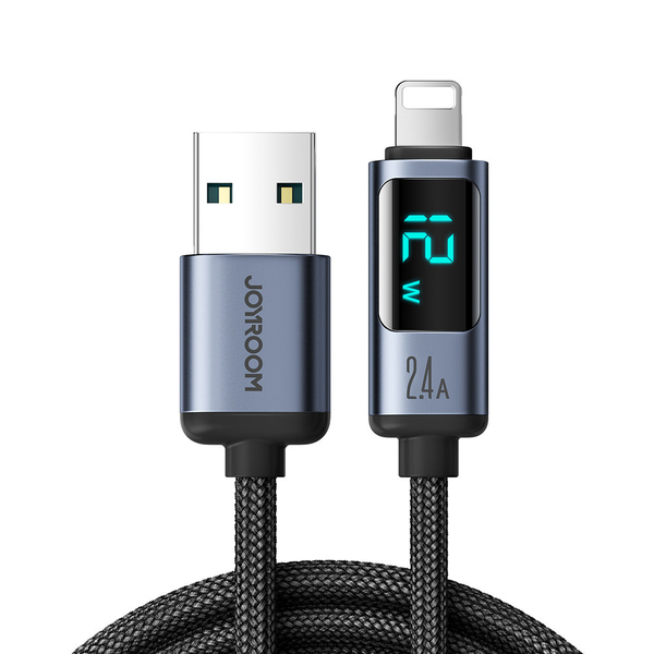 Кабел Joyroom S-AL012A16, USB-A към Lightning, 1.2m, черен