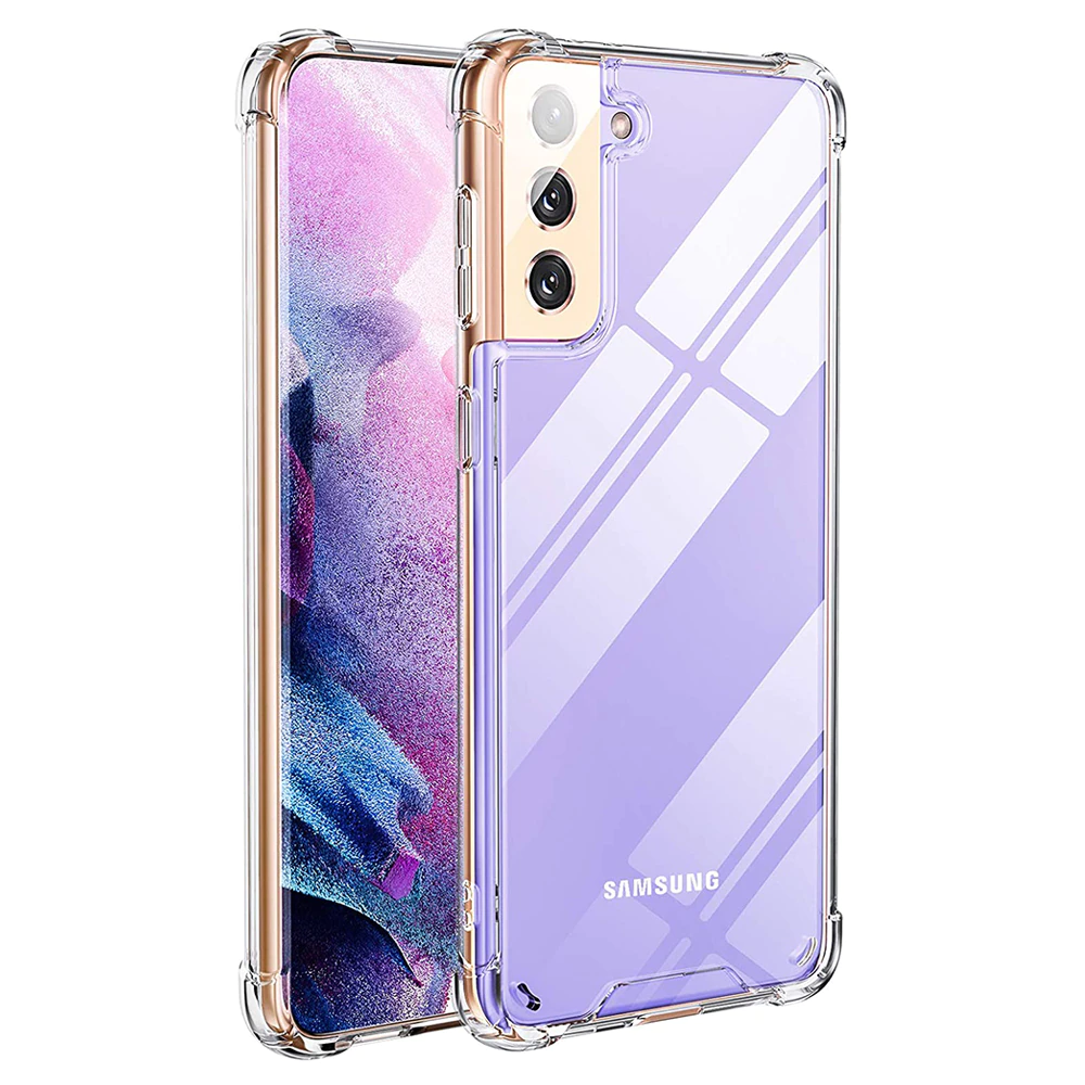 Fusion Anti Shock Samsung Galaxy S23 Plus Szilikon Tok - Átlátszó (FSN-SHK-S-S916-TR)