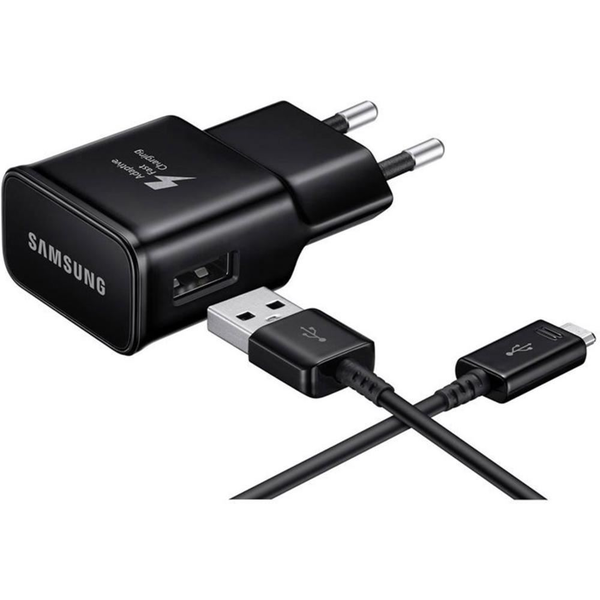 Samsung EP-TA20 Universeel Zwart AC Snel opladen Binnen, Buiten