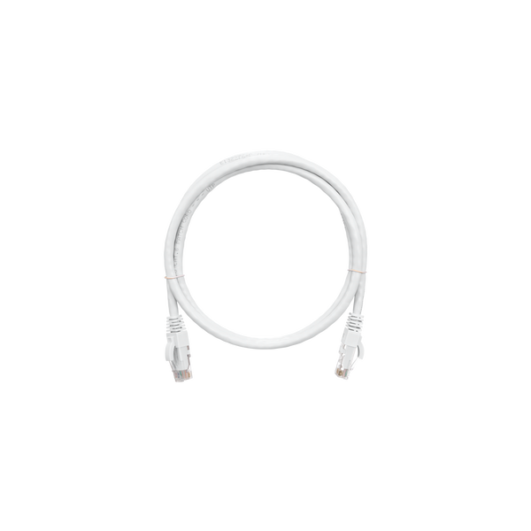 Cablu retea, NIKOMAX, Cablu patch S/FTP, CAT6a, PVC, 10 m, Alb