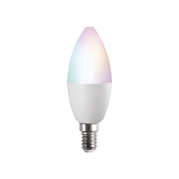 Kanlux LED-es fényforrás EEK: F (A - G) S C37 4,9W E14 RGBCCT E14 4.9 W Hidegfehér, RGB, Melegfehér, Fehér (33644;1)