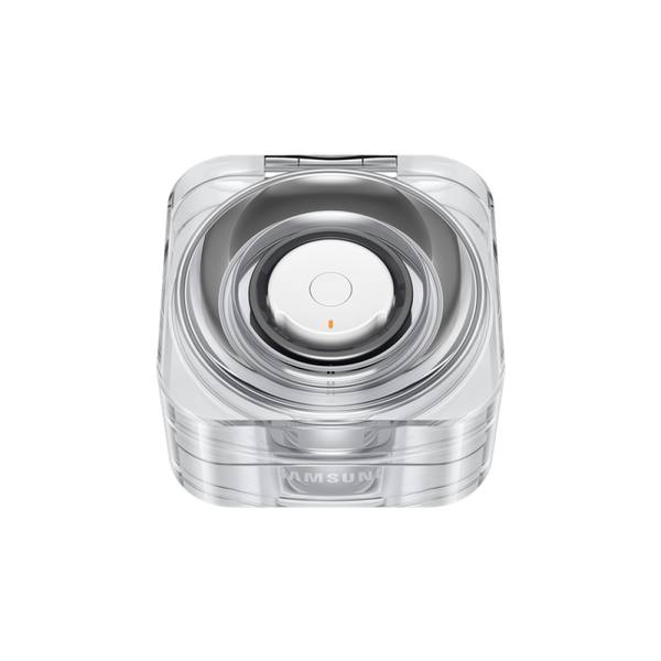 Samsung EP-QQ500 Încărcător Transparente, Alb