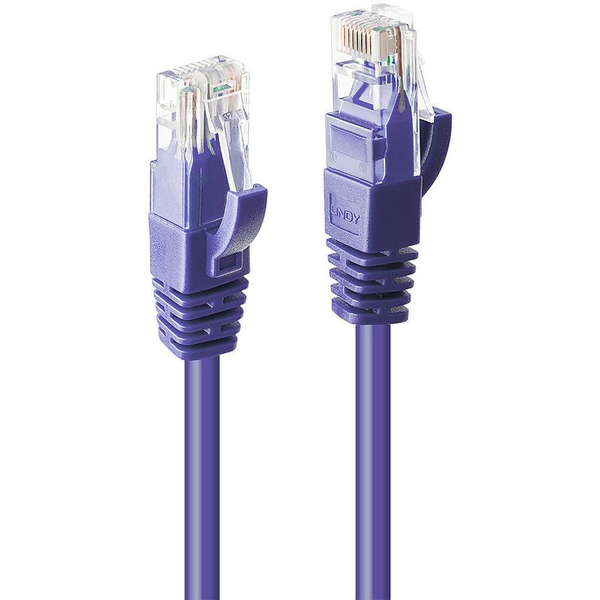 Lindy 48128 netværkskabel Violet 15 m Cat6 U/UTP (UTP)