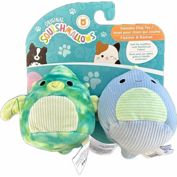 JAS PETS PLUSZAK DLA PSA 2PAK DINO