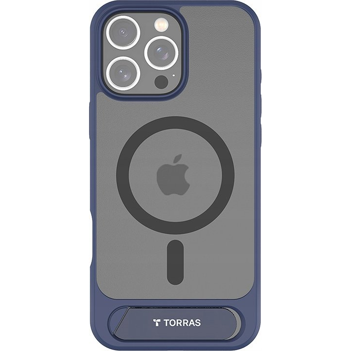 Torras Pstand Series Case for iPhone 16 Pro (Blue) (X00FX2024)
