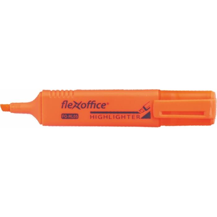 Flexoffice HL05 1-4mm Szövegkiemelő - Narancs (OW-8440/OW-8895)