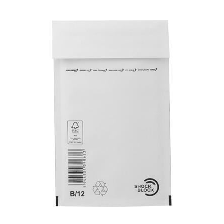 Victoria W2 légpárnás tasak 140x225 mm külméret - 120x215 mm belméret fehér (IBIL20) (IBIL20)