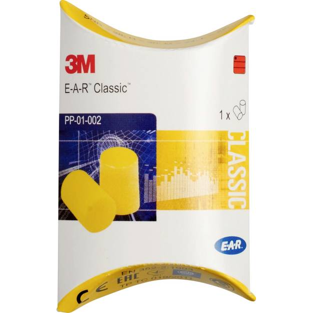 3M Hallásvédő füldugó 31 dB eldobható 5 pár (FP01000) (FP01000)