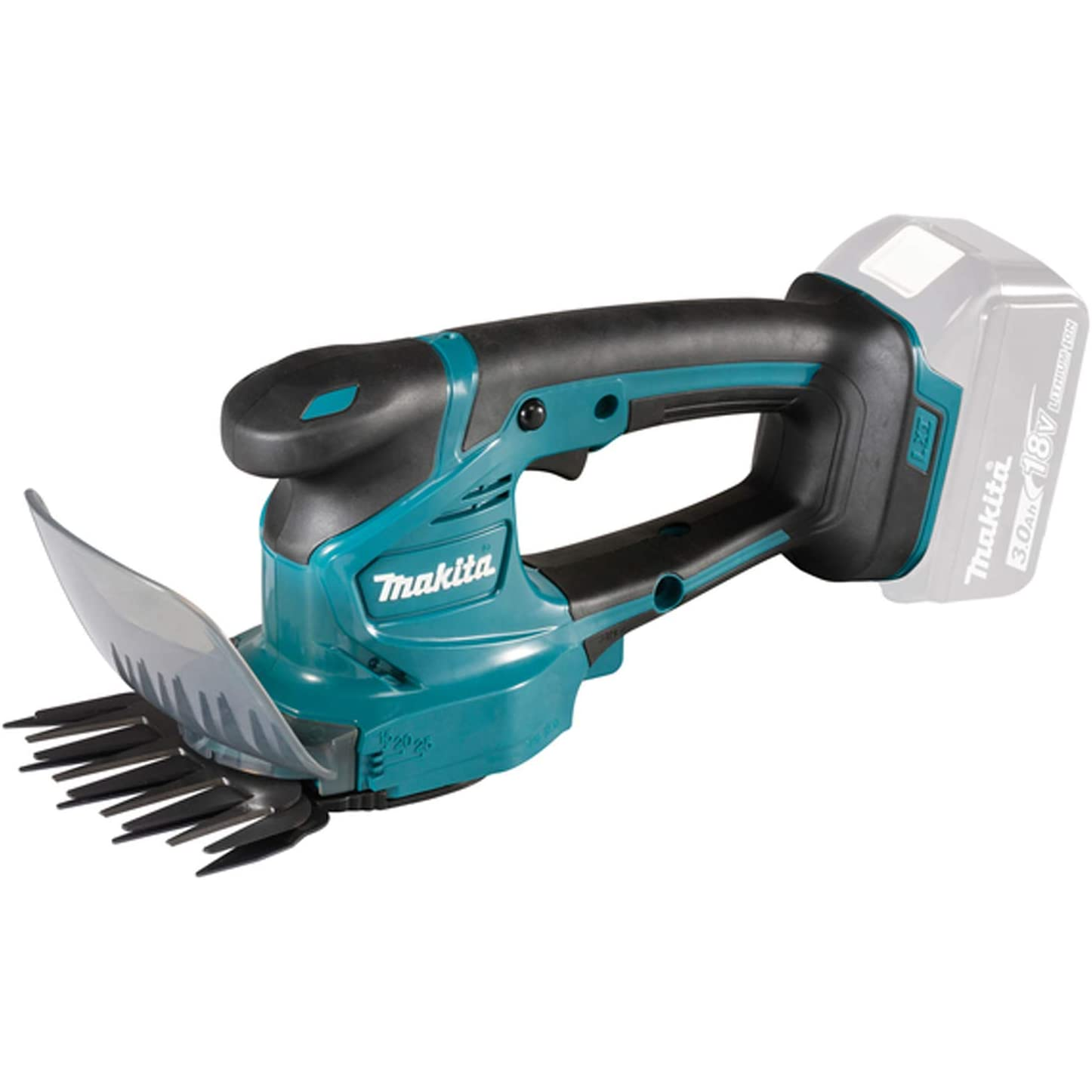 Makita DUM111ZX akkus kerti szegélyvágó olló + sövényvágó feltét 18V (akku és töltő nélkül) (DUM111ZX)