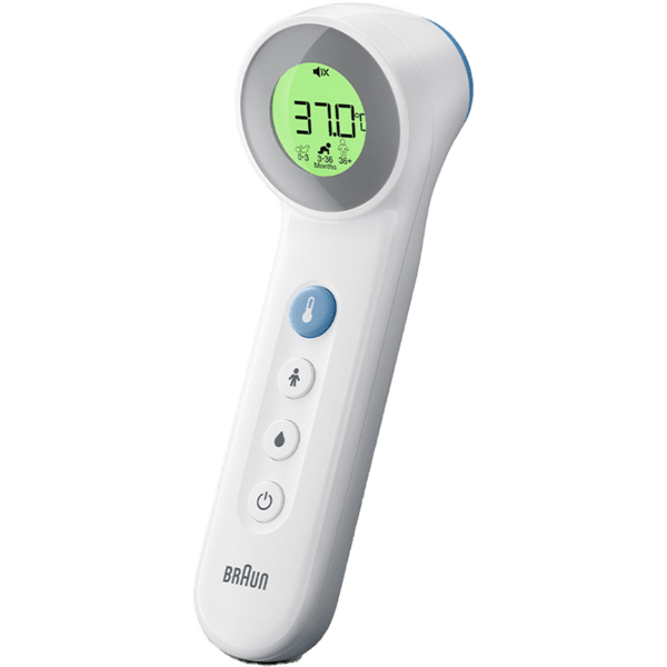 Braun BNT400WE Érintésmentes lázmérő - Fehér (BNT400WE)