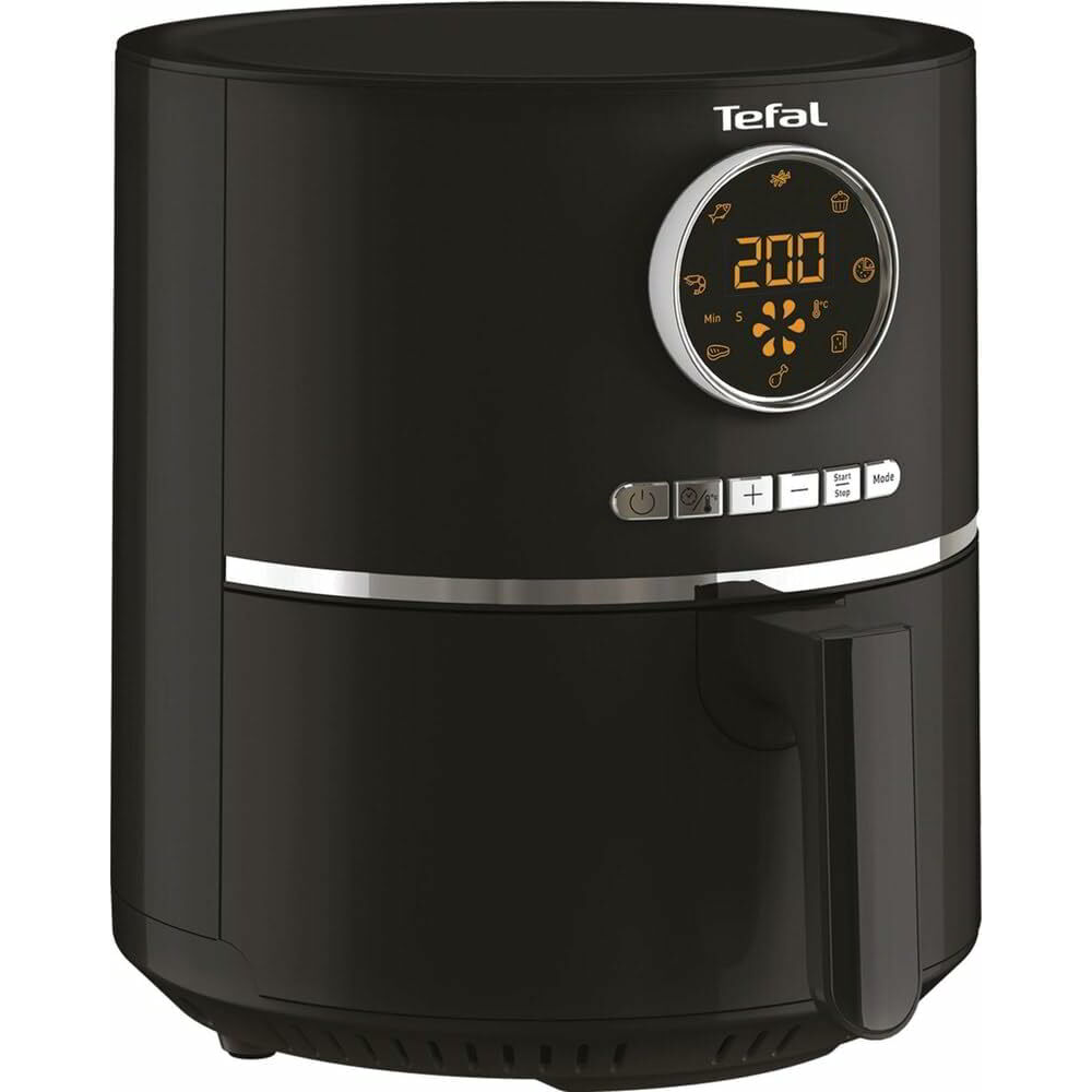 Tefal EY1118 Ultra AirFryer Forrólevegős sütő 4,2L 1500 Watt - Fekete (EY1118)