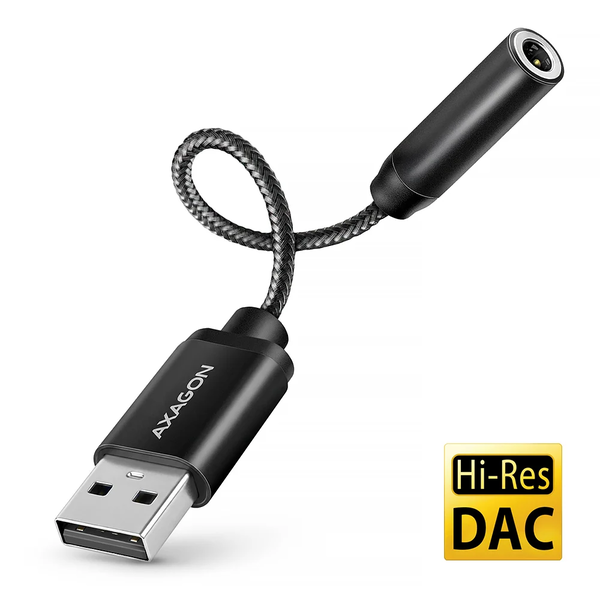 Axagon ADA-HA geluidskaart 2.0 kanalen USB