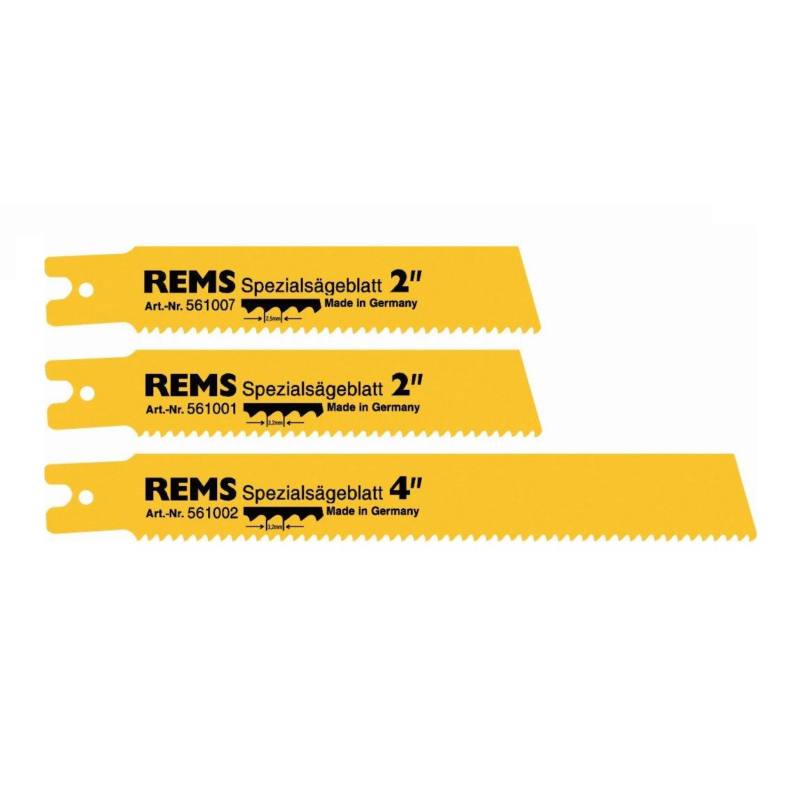 REMS SPECIÁLIS FŰRÉSZLAP 140mm FOG 3,2mm ACÉLCSÖVEKHEZ (561001R05)