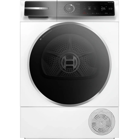 Bosch Serie 8 WQB246CNBY tørretumbler Fritstående Front-læsning 9 kg Hvid