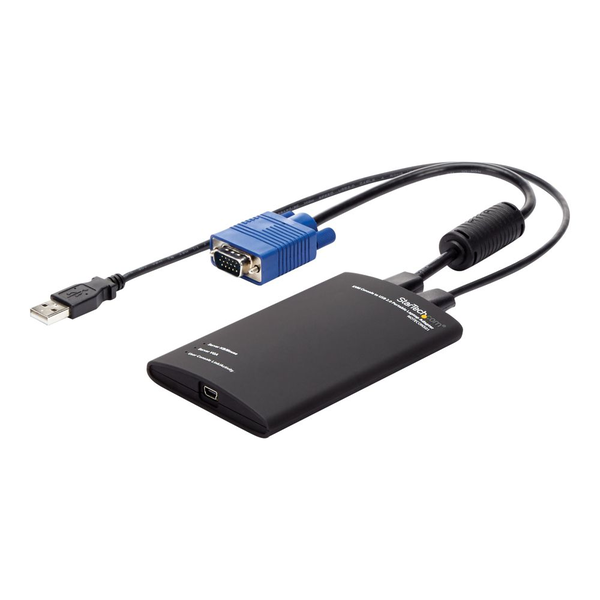 StarTech.com NOTECONS01 KVM-kabel Sort