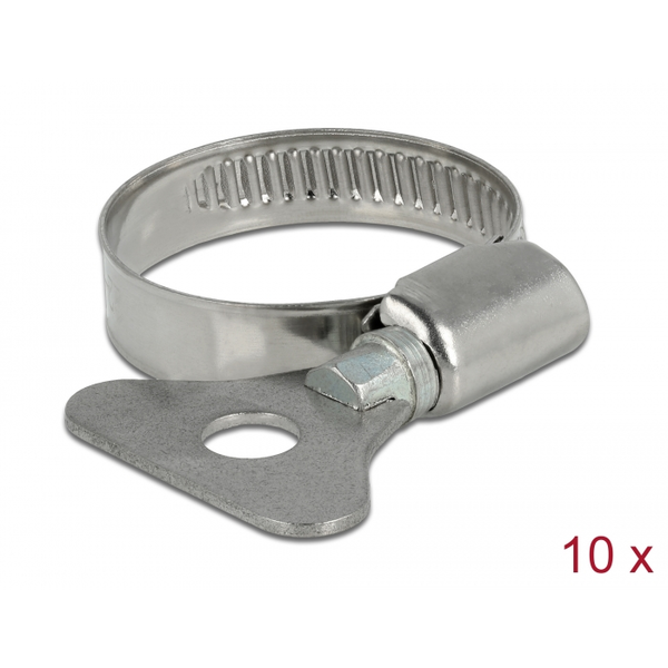 Delock Pillangó tömlő bilincs 22 - 32 mm 10 db. fém